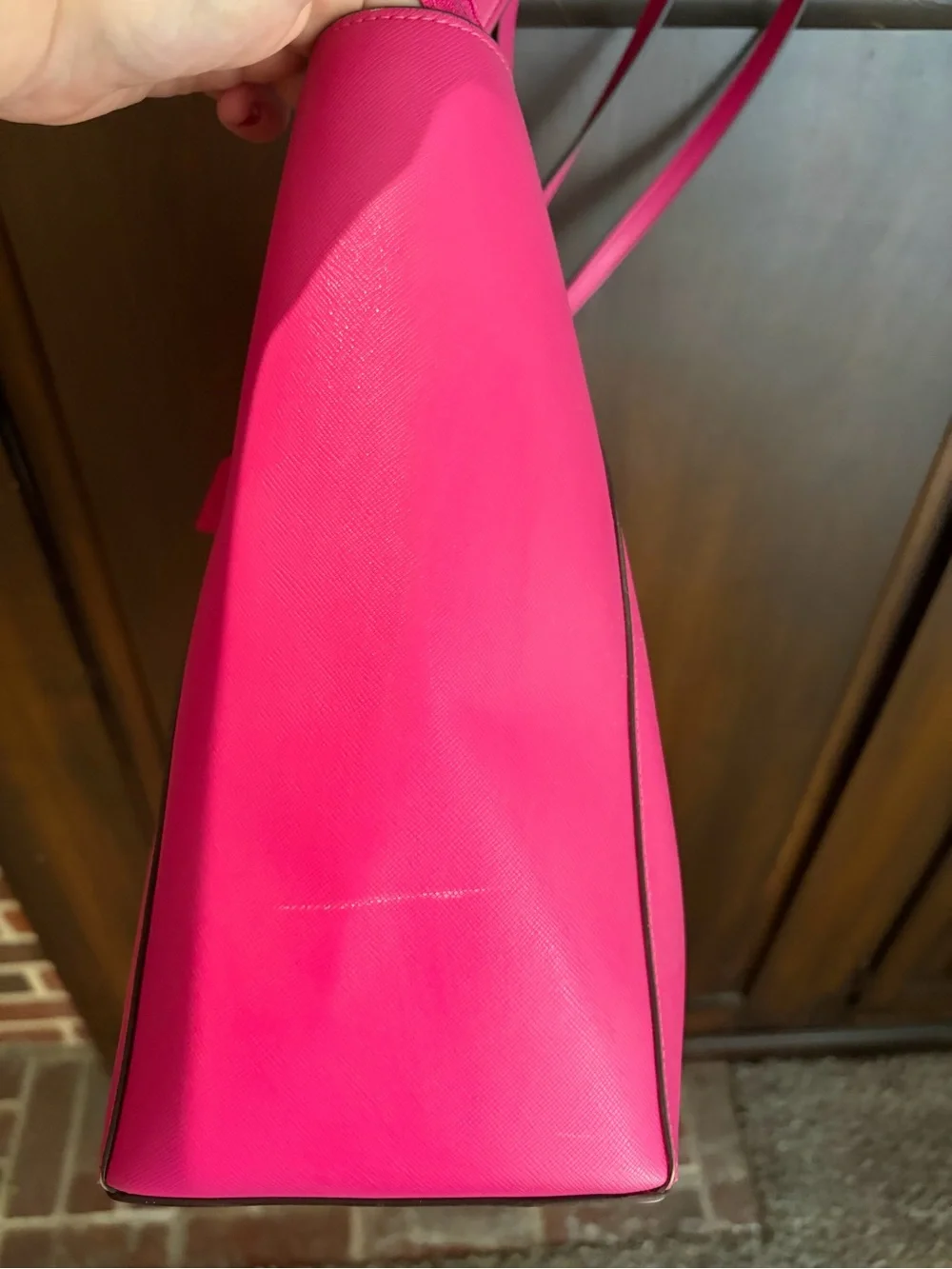Kate Spade hot pink tote